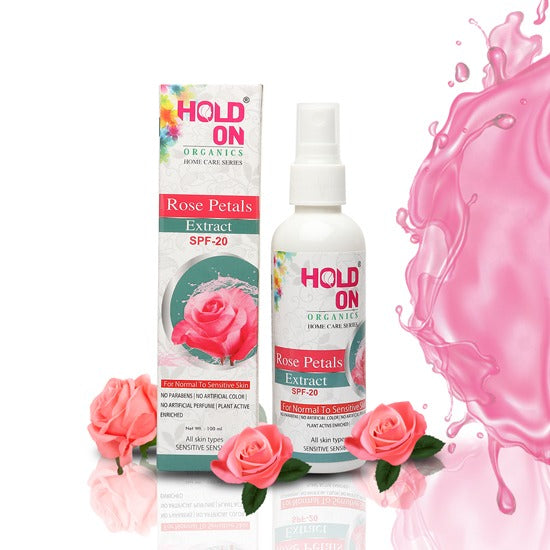 HOLD ON Rose Petals Extract For AntiAcne&Pimples | BlockOpenPores |100% Results (100 ml)