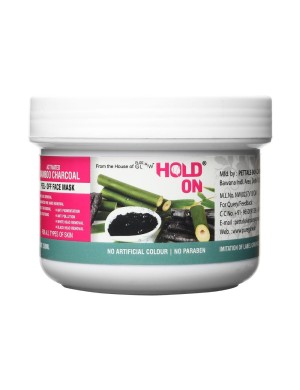 HOLD ON Activated Bamboo Charcoal Peel Off Face mask 250 ml