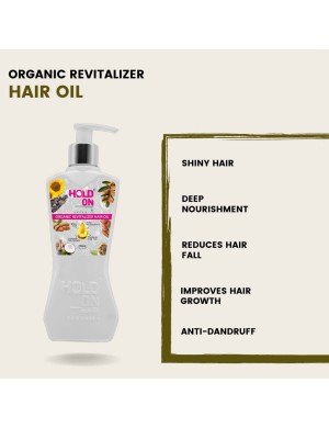 HOLD ON ORGANIC REVITALIZER HAIR OIL ( 250 ml)