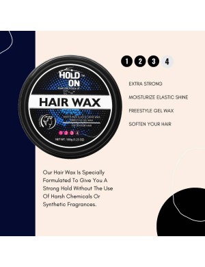 HOLD ON Hair Wax Hair Wax  (100 g)